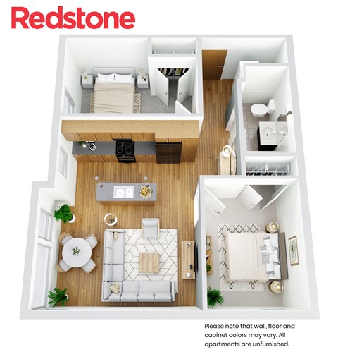 Floor Plan Apt 258-102 IZ